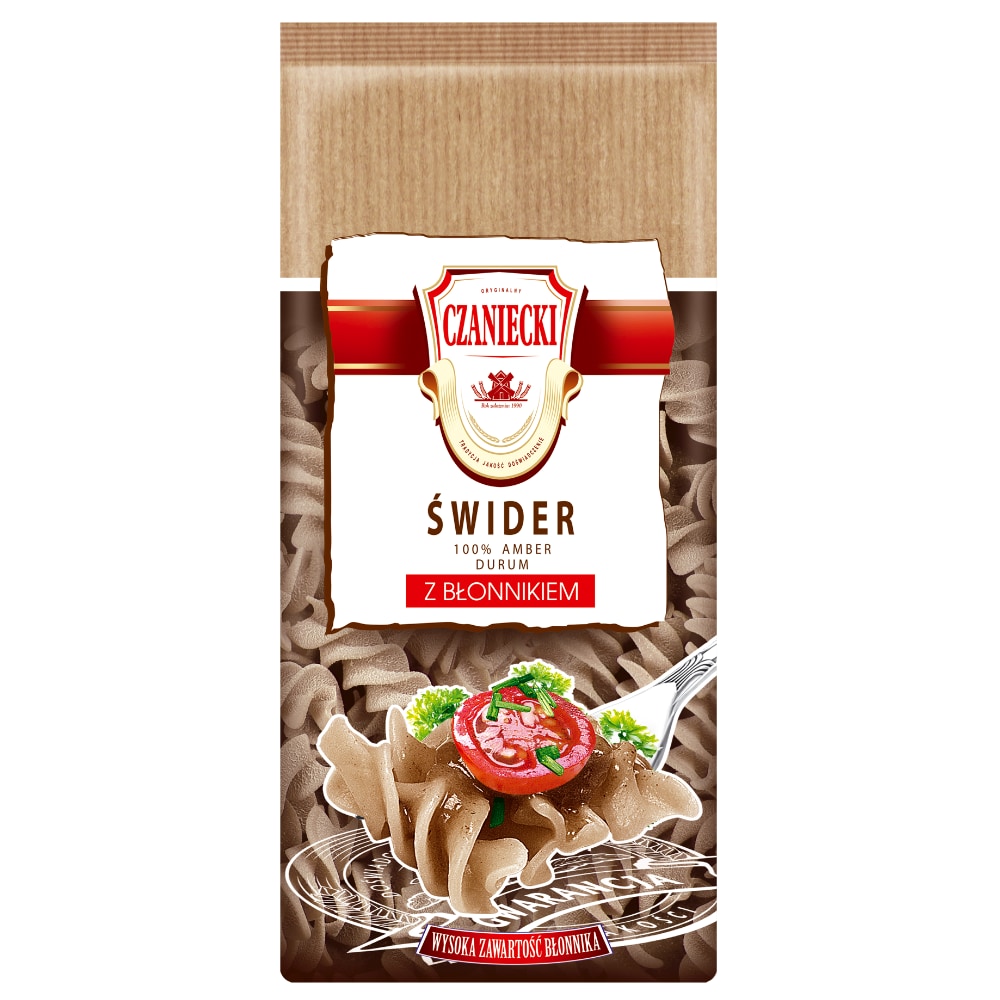 Czaniecki Makaron z błonnikiem owsianym - Świder - 250 g