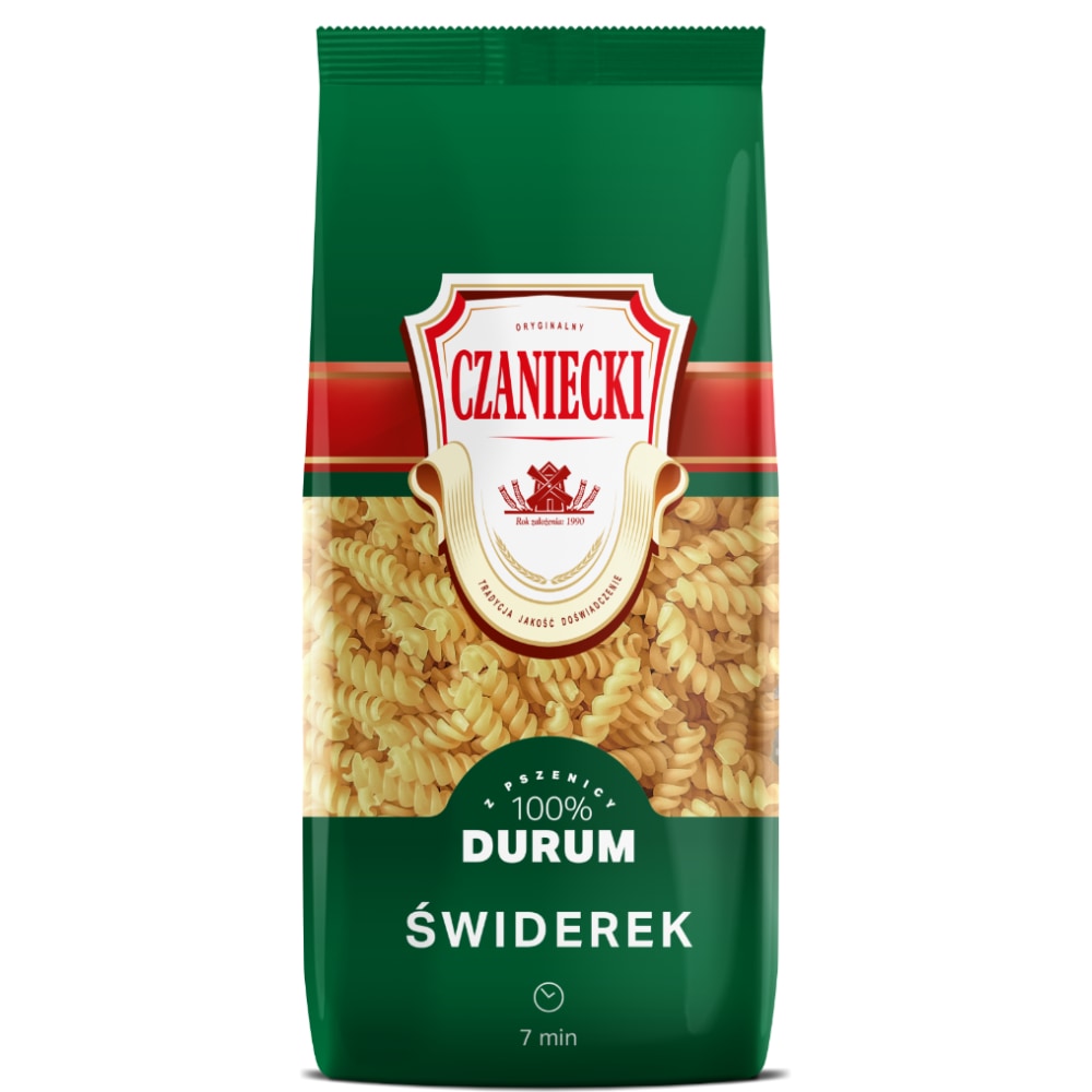 Makaron 100% semolina - Świderek - 400 g